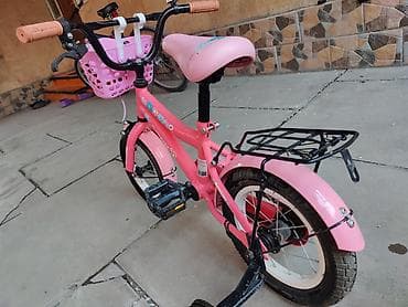 кукла барби оригинал: Детский велосипед, 2-колесный, 4 - 6 лет, Для девочки, Б/у — 5