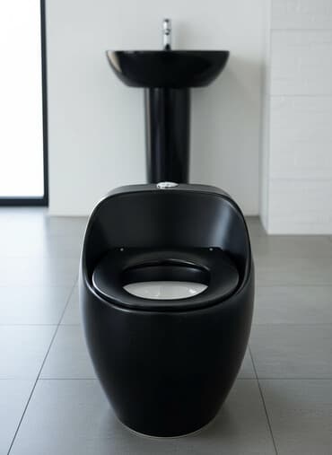 устанавливаем унитазы: Унитаз Напольный, Новый, Материал: Керамика — 1