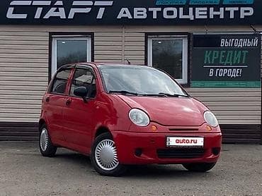 Daewoo Matiz: 2012 г., Механика, Бензин, Хэтчбэк