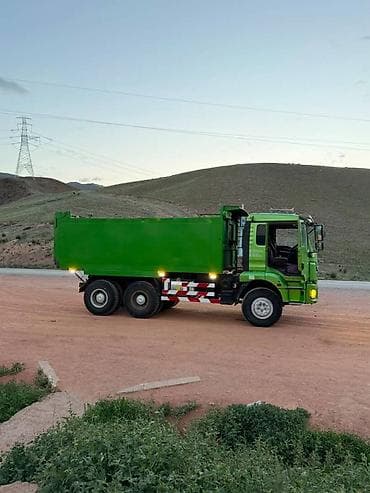Оңдоп-түзөө жана курулуш: Самосвал Shaanxi (Shacman) M3000, 6x4, зеленый - Тип — 10