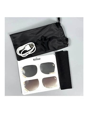 умные очки цена: Г. Ош. AI SMART GLASSES AIMB-G1 — умные очки с камерой и сменными — 3