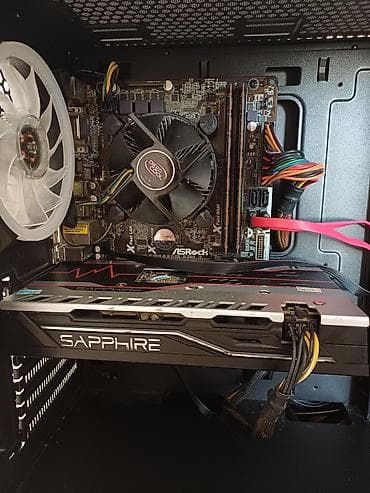 купить игровой компьютер в бишкеке: Компьютер, ядер - 4, ОЗУ 16 ГБ, Для работы, учебы, Intel Core i5, AMD Radeon RX 580, HDD + SSD — 4