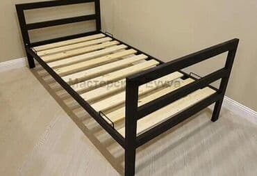 кровать двухъярусная металлическая цена: Эки кишилик керебет, Жаңы, Without a mattress, узуну - 1900 см — 4