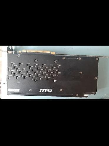 купит видеокарту: Видеокарта, Б/у, MSI, GeForce GTX, 4 ГБ, Для ПК — 5