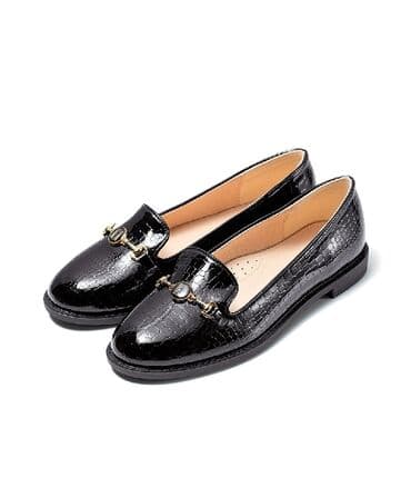 Лоферы для девочек Marie, чёрные, размер 36. Marie – элегантные