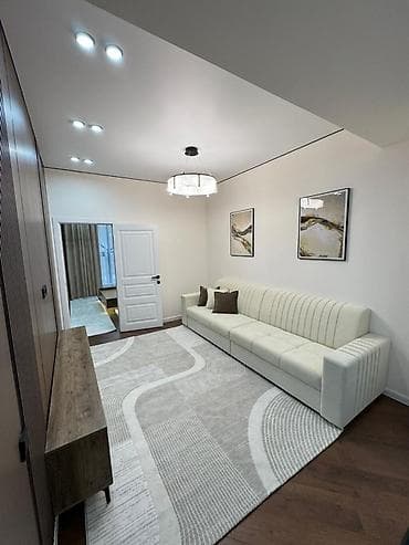binar: 2 комнаты, 58 м², Элитка, 10 этаж, Дизайнерский ремонт — 1