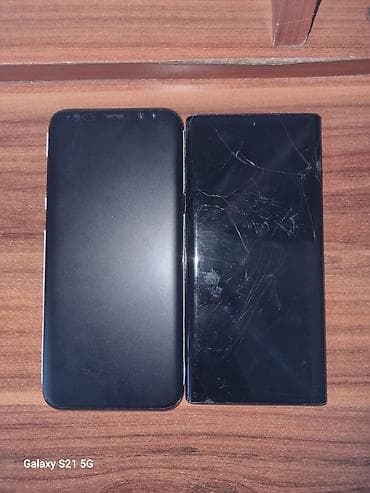 смартфоны gigaset: Samsung Galaxy S8, Б/у, 64 ГБ, цвет - Синий, 2 SIM — 1