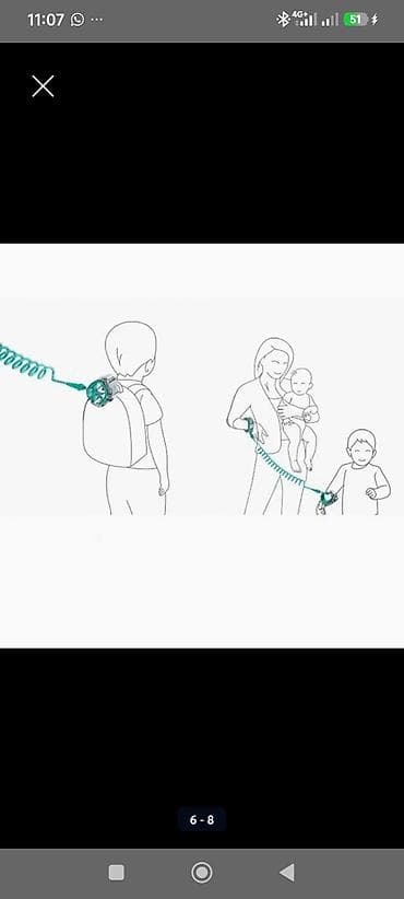 gps tracker для детей: ПОВЯЗКА ПОВОДОК ДЛЯ РЕБЕНКА ПРОТИВ ПОБЕГА" Браслет, надеваемый на — 3