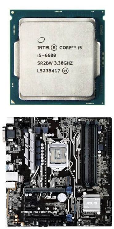 Процессор, Б/у, Intel Core i5, 4 ядер, Для ПК