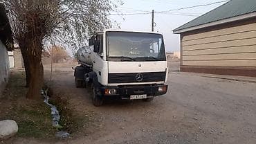 лебёдка электрическая: Ассенизатор, Mercedes-Benz — 2