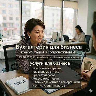 305: Бухгалтерские услуги | Подготовка налоговой отчетности, Сдача налоговой отчетности, Консультация — 1