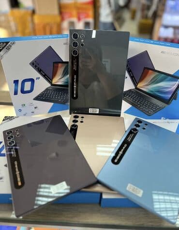 планшет с клавиатурой и сим картой: Планшет, Ego Pad, память 128 ГБ, 10" - 11", 5G, Новый, Классический цвет - Серый — 4