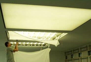 требуются монтажники натяжных потолков: Натяжной потолок Глянцевое, Матовое, 3D потолки Монтаж, Гарантия, Демонтаж — 4