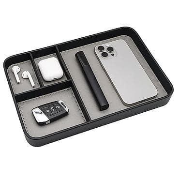 кожаные чехлы: Органайзер цвет - Черный — 1