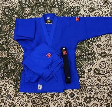 Мужской спортивный костюм, L, XL, Новый, цвет - Синий