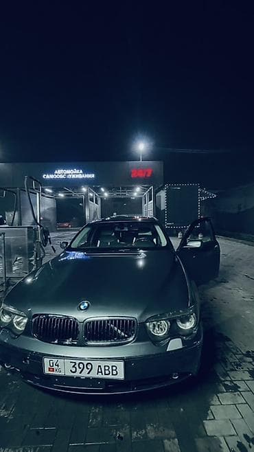 BMW: BMW 7 series: 2002 г., 4.4 л, Автомат, Бензин, Седан — 1