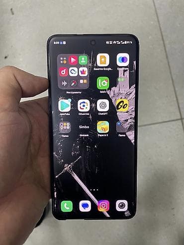 mi mix: Vivo X50e 5G, Б/у, 256 ГБ, цвет - Синий, 2 SIM — 1