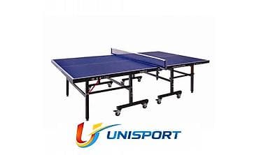 Стол для настольного тенниса с функцией тренировки в одиночку. -