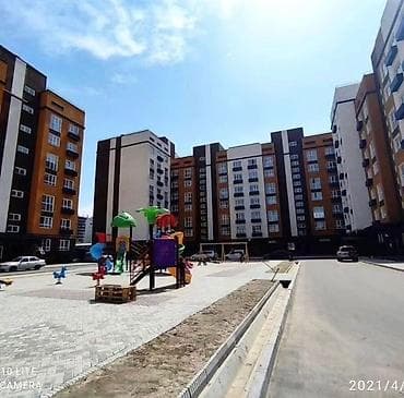 Батирлер: 1 бөлмө, 45 м², Туңгуч мкр Элитка, 8 кабат, Евро оңдоо — 10