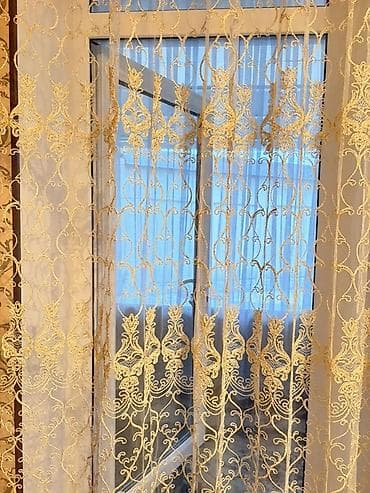 moda home collection: Тюлевые занавески для окон - Материал: легкий полупрозрачный тюль — 2