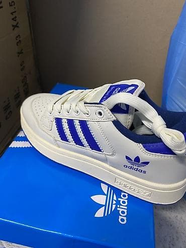 обувь германия: Кроссовки adidas Originals (младшая модель) - Цвет: молочно‑белый — 3