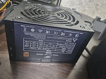 cooler master: Блок питания, Б/у, DeepCool, 500 Вт, Bronze, 500 Вт — 1