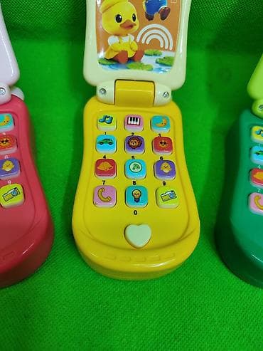 мобиль игрушка: Телефончик игрушка музыкальная в ассортименте📞 Комплектация товара: 1 — 4