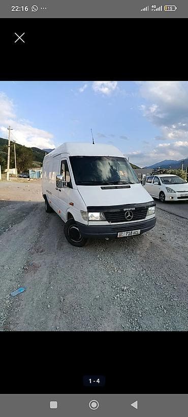 балон надувной: Легкий грузовик, Mercedes-Benz, Стандарт, 3 т, Б/у — 1