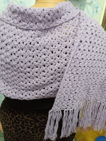 ажурный палантин: Моюн орогуч, Жаңы, Аялдарга — 4