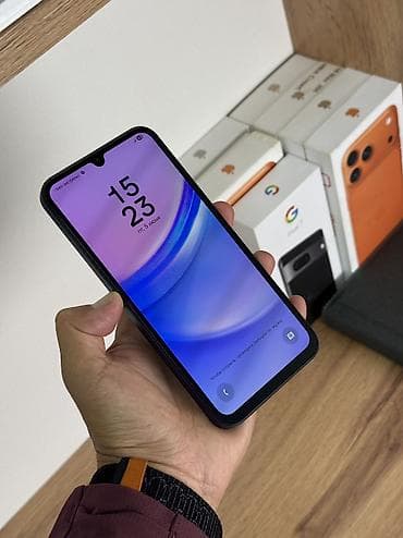 а 15 самсунг: Samsung Galaxy A15, Б/у, 256 ГБ, цвет - Черный, 2 SIM — 4