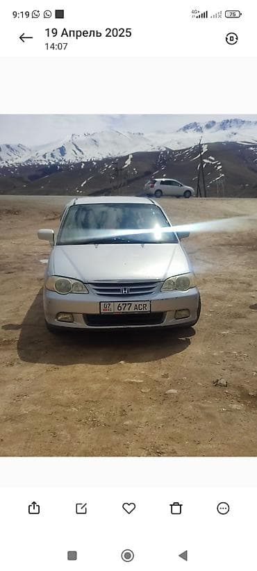 odyssey absolute: Honda Odyssey: 2003 г., 2.5 л, Автомат, Бензин, Минивэн — 1