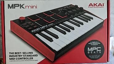 музыкальные: AKAI Professional MPK mini — компактный MIDI‑контроллер для продакшна — 4