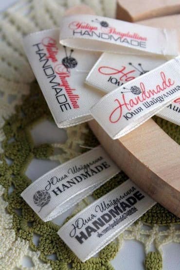 изготовление лейблов для одежды: Лазерная печать, | Этикетки, Пакеты — 3