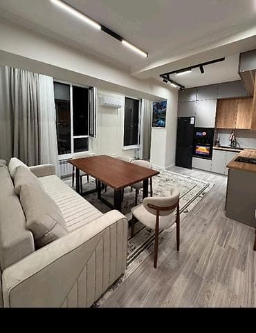 Батирлер: 2 бөлмө, 55 м², Пишпек Элитка, 13 кабат, Евро оңдоо — 4