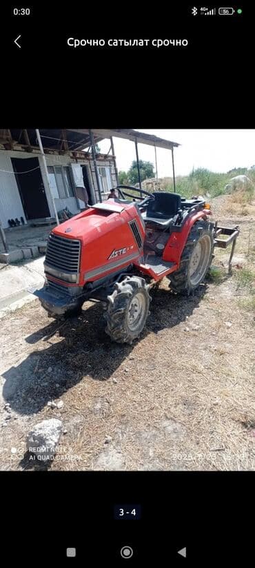 шины для сельхозтехники и тракторов бу: Мини-трактор Aste A19 - Компактный четырёхколёсный трактор для сада — 4