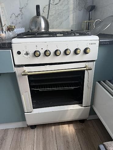 Газовая плита FIESTA с духовкой и грилем - Тип: напольная газовая — 1