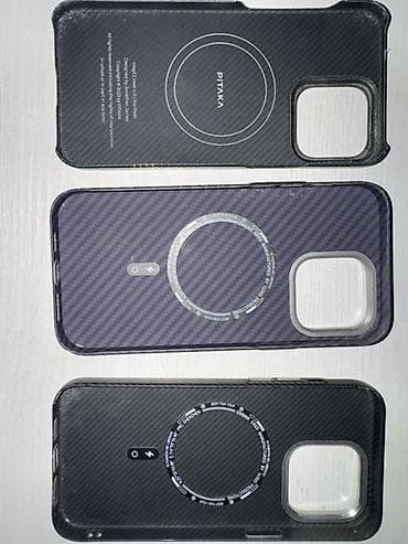 iphone osh: Чехлы PITAKA для iPhone 15 про макс поддержкой MagSafe (комплект из 3 — 2