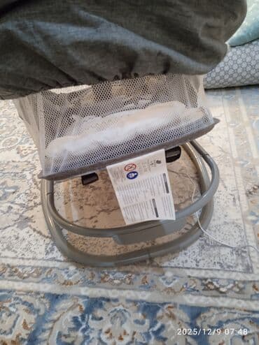 продаю качели: Электронный детский шезлонг-качалка 2-в-1 - Функция автоматического — 4