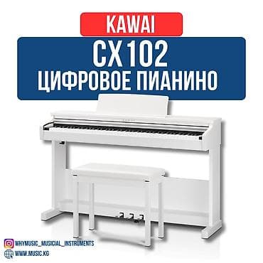 bal: CX102 Embossed Black цифровое пианино Kawai Акустическая — 1