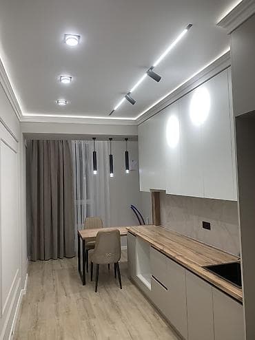 прадаю квартиру в районе пишпек: 1 комната, 43 м², Элитка, 10 этаж, Дизайнерский ремонт — 3