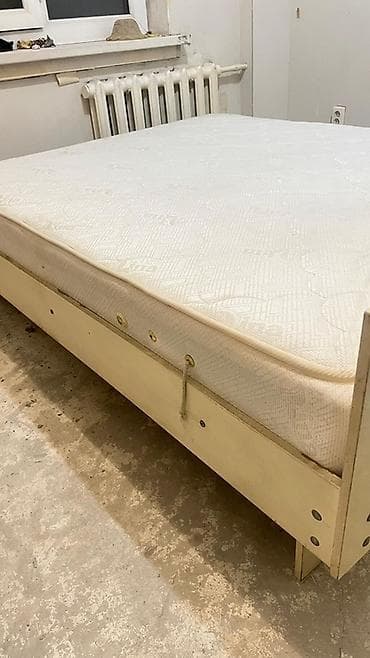 двухспальной кроват: Двуспальная кровать, С матрасом, длина - 200 см — 2