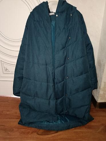 кожаные пиджак: Пуховик, Длинная модель, С капюшоном — 7