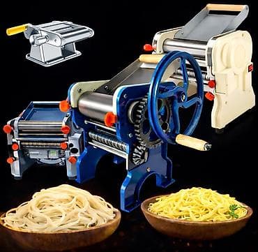 Компрессоры: Тестораскаточная машина с насадкой для резки лапши - Профессиональный — 3