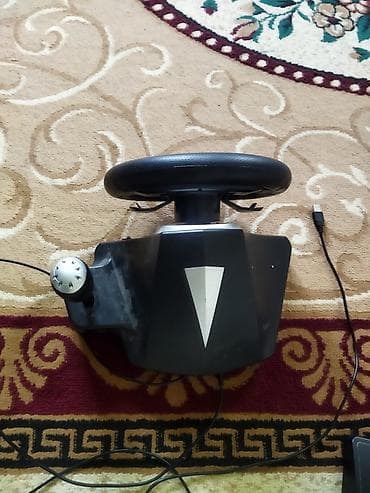 авто жпс: Игровой руль Dialog с педалями - Комплект: руль с USB-подключением — 2