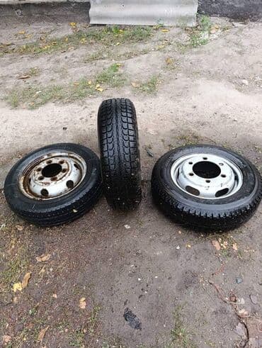 машина ман: Колеса в сборе 185 / 70 / R 15, Зима, Легкий коммерческий транспорт (C/LT), Железные, отверстий - 5 — 5