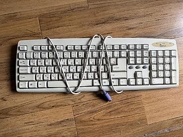 руль для компьютера genius: Олдскульный ретро сет мышь+клавиатура Genius — 6