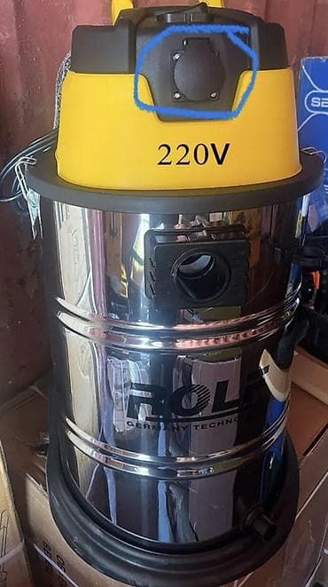 Инструменты: Промышленный пылесос ROLF TOP-60360L - Мощность: 1400 Вт - — 1