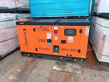 Генераторы: Дизельные генераторы Excalibur (Ultra Silent, Heavy Duty) - Мощности — 9