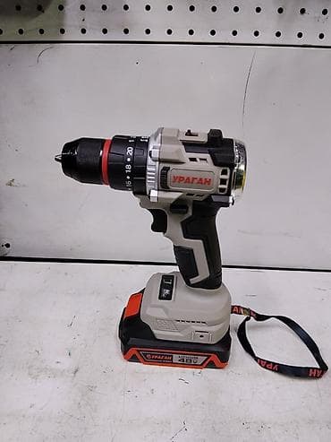 Аккумуляторная дрель-шуруповерт УРАГАН 48V - Тип: бесщеточная — 1