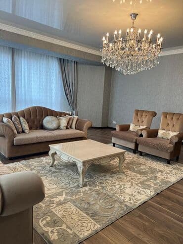 kg town: 3 комнаты, 140 м², Элитка, 8 этаж, Дизайнерский ремонт — 1